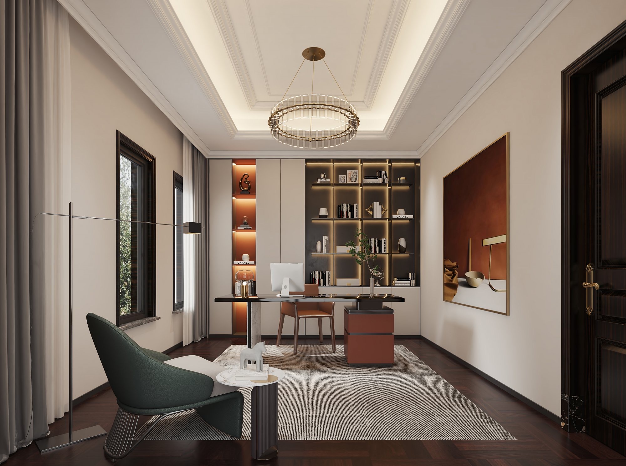 法式平层设计-4