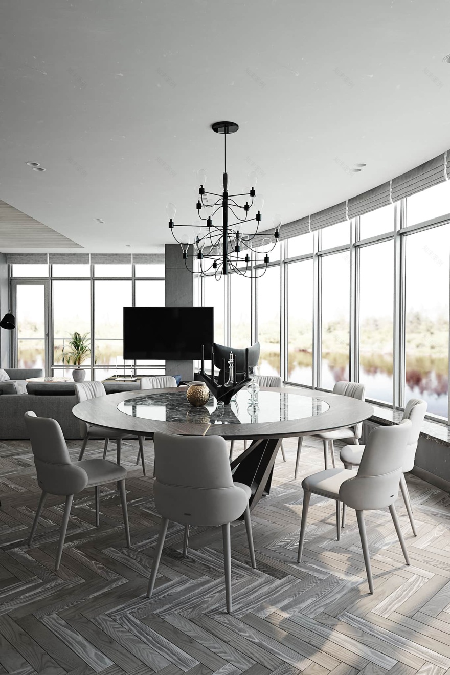 河畔丽景现代公寓设计-2