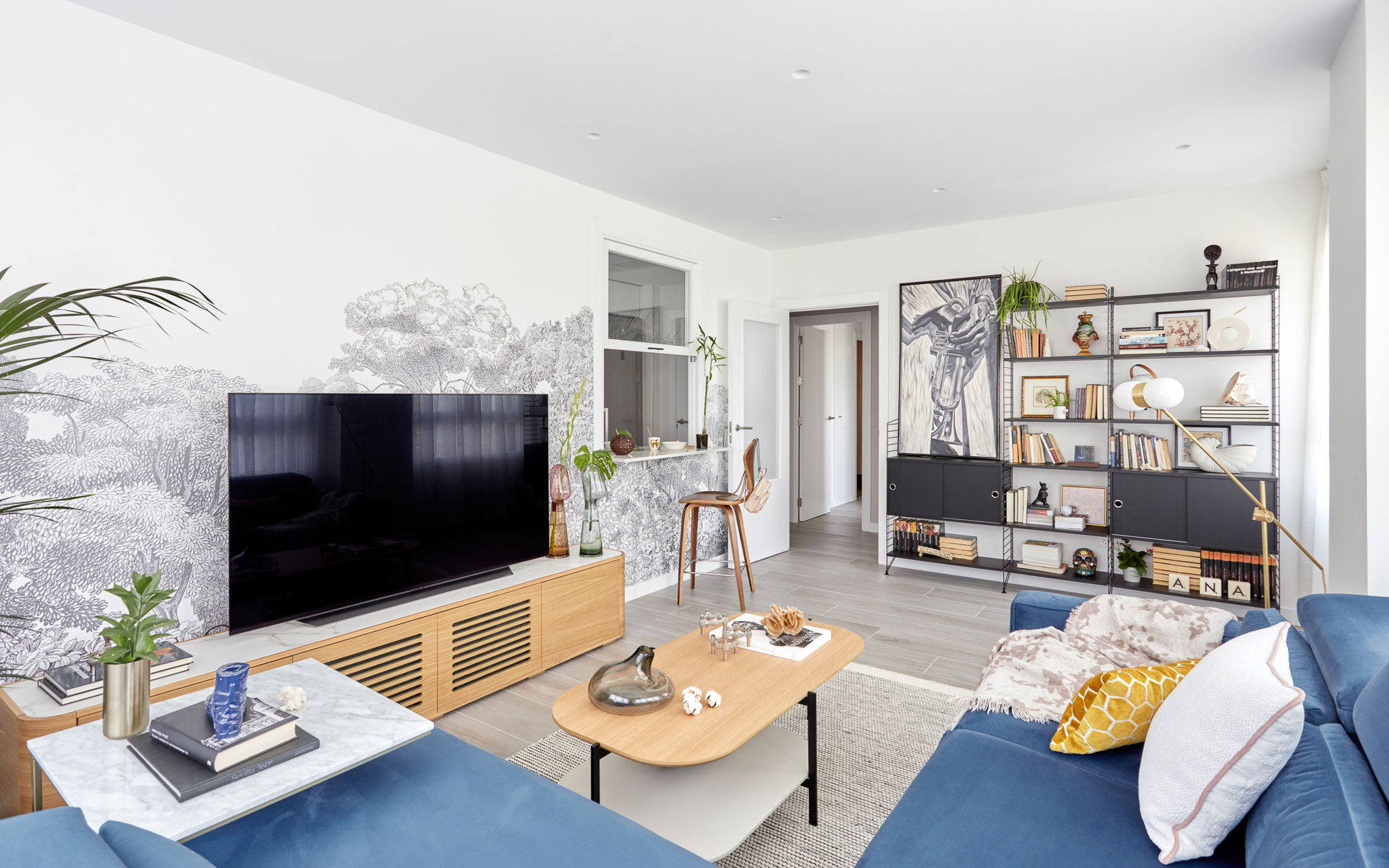 Madrid 公寓的彩色盛宴——Deleite Design 的室内设计佳作-7