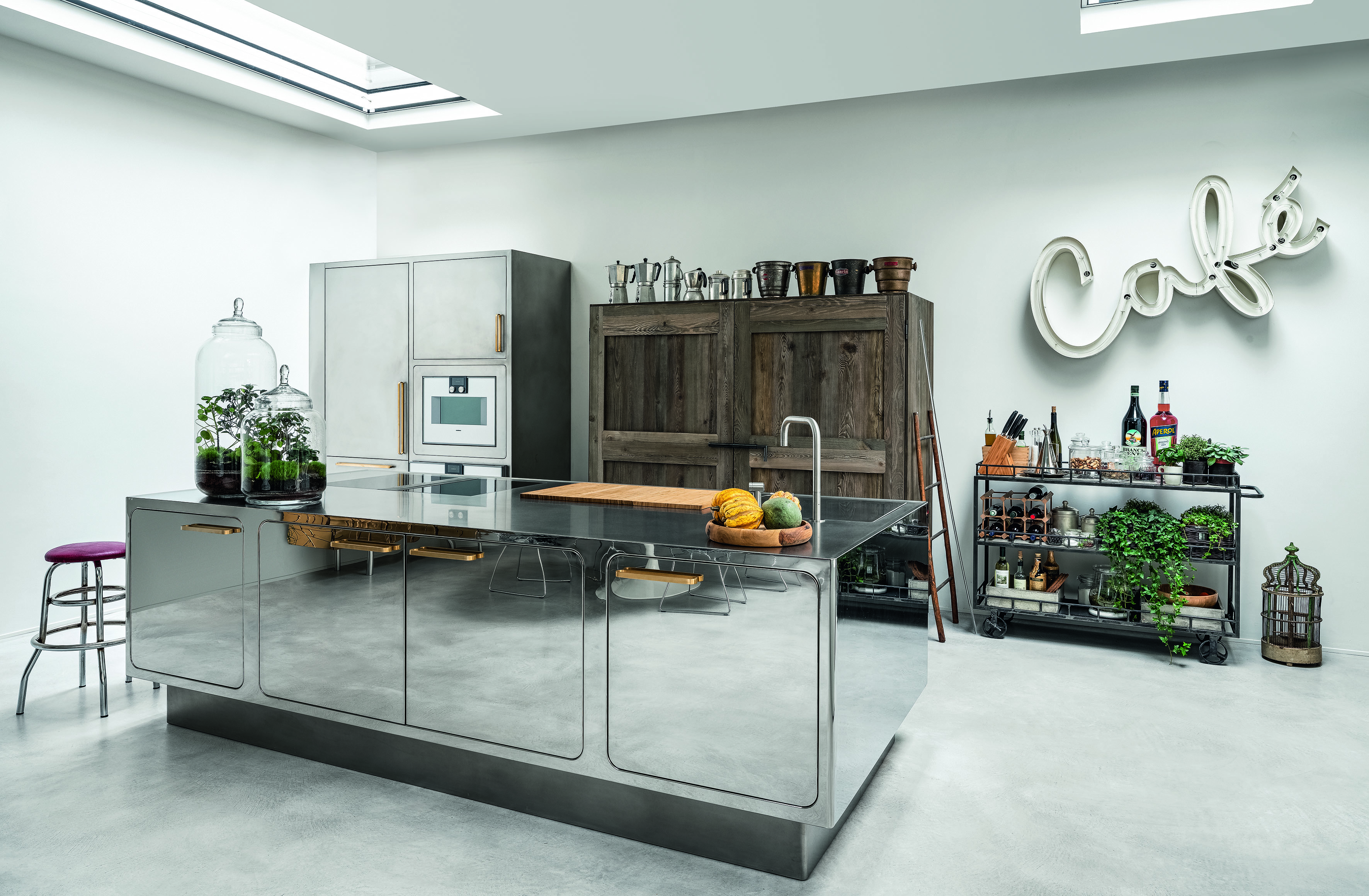 穿越时空的工业风公寓设计-4