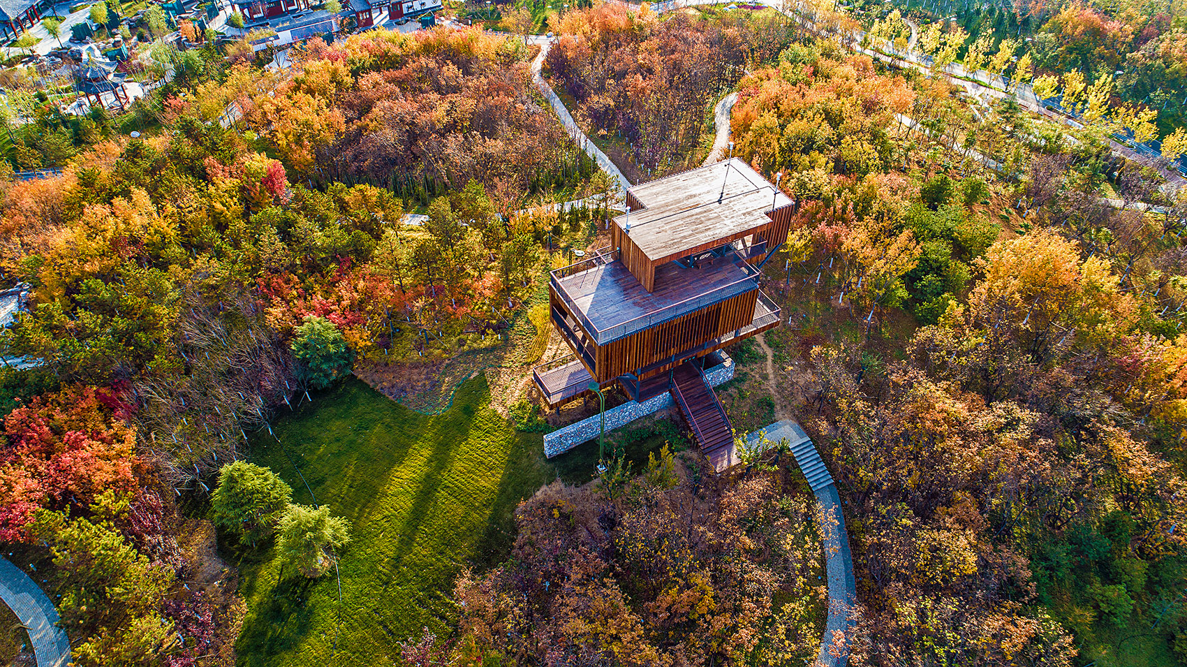 河北省第二届园林博览会（秦皇岛）风景建筑系列/向景而立的风景建筑-2