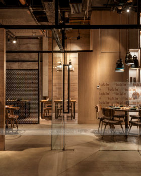 广州文水台室内设计打造 The Eating Table 西餐厅升级设计