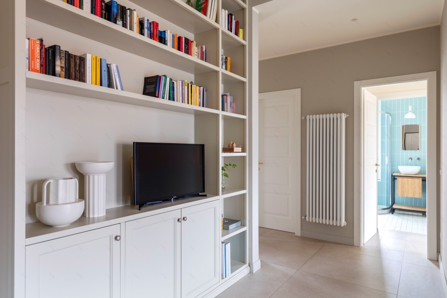 米兰历史公寓中的现代经典新诠释-9