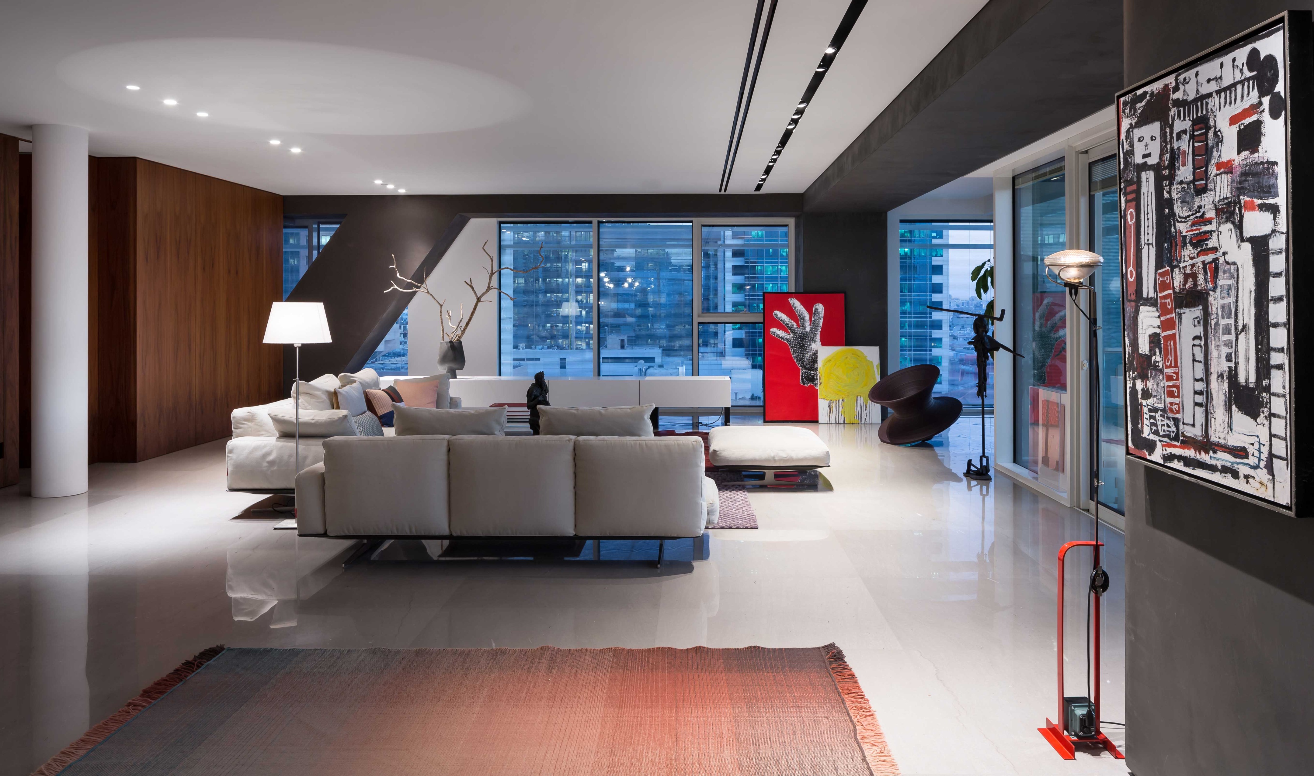 特拉维夫高端公寓的艺术气息-1