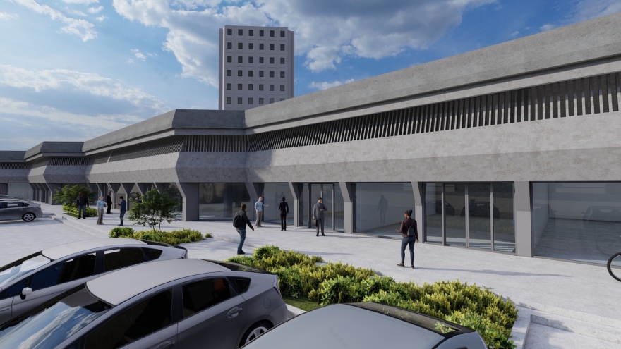 1978 年建筑翻新,打造商业适用的立面设计-34