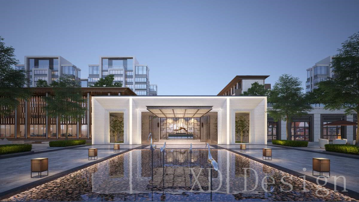 室外售楼部酒店-0