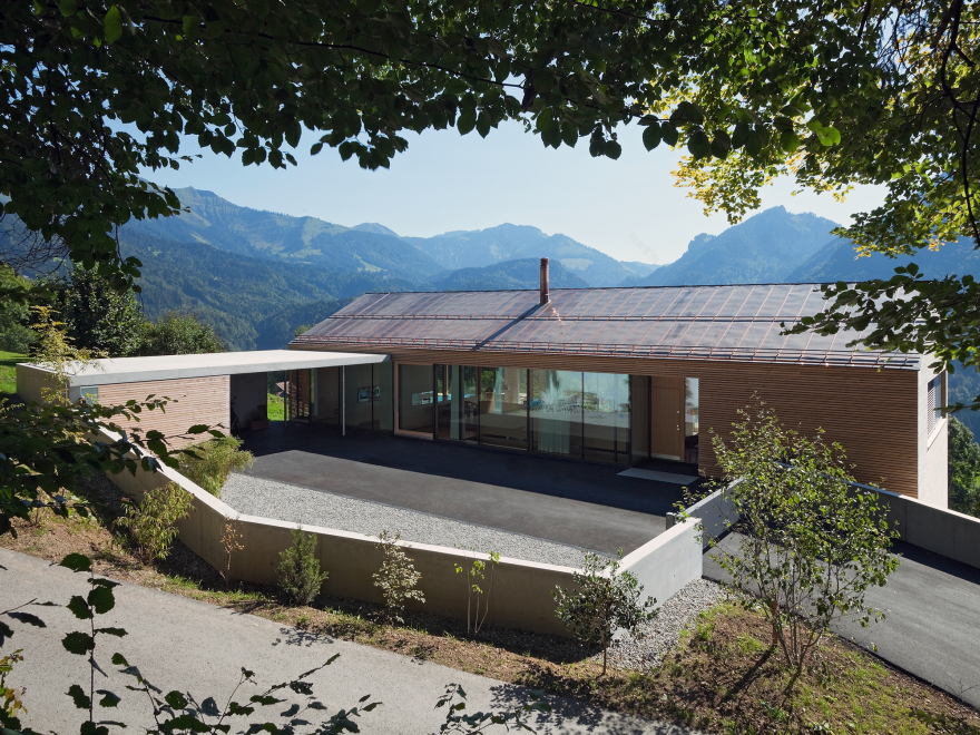 奥地利 Dornbirn 山间别墅-4