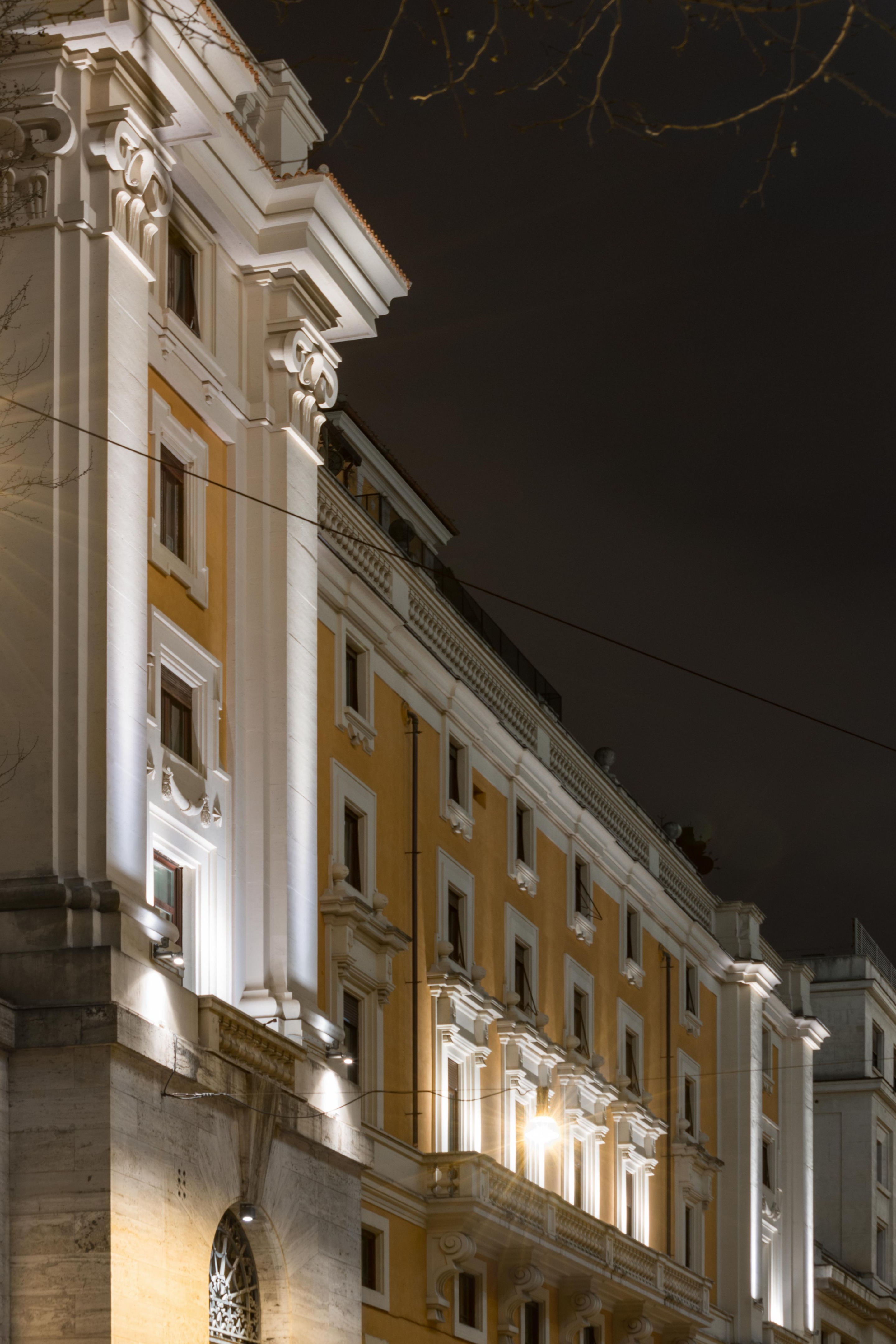 罗马 Via Veneto 街道照明设计丨意大利罗马-7