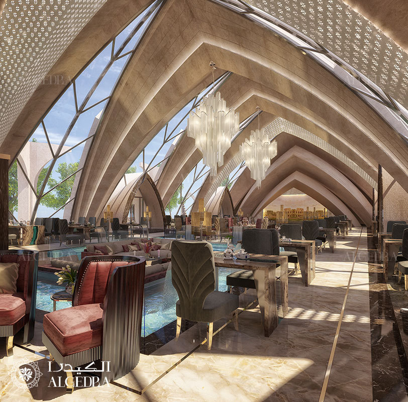 迪拜豪华意大利餐厅设计,打造非凡用餐体验-13