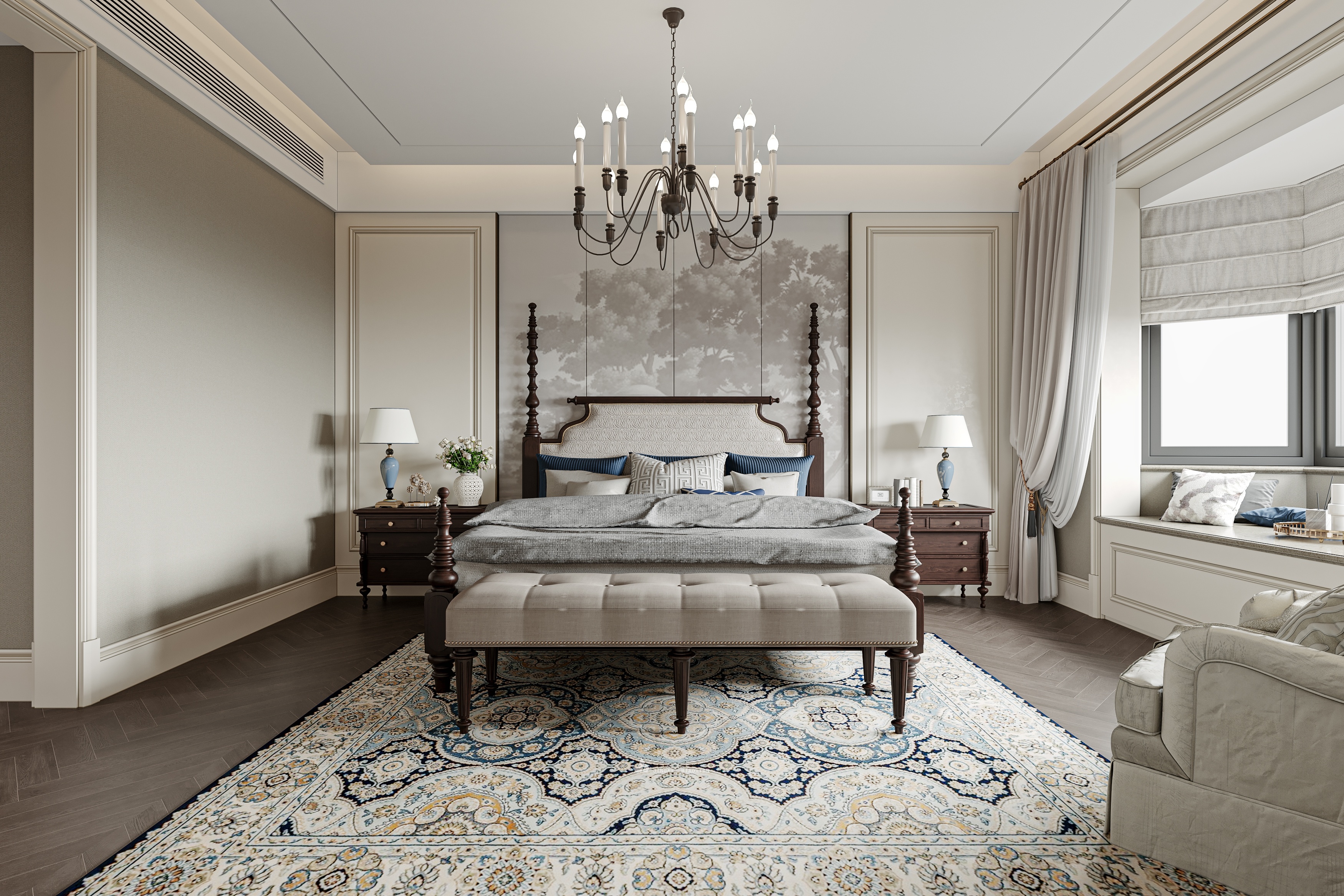 美式平层设计-9