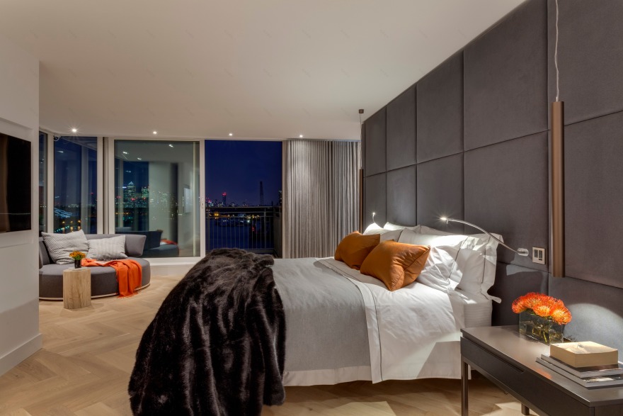 伦敦 BERMONDSEY WALL 二层复式公寓,FORMstudio 打造惊艳河畔景观空间-15