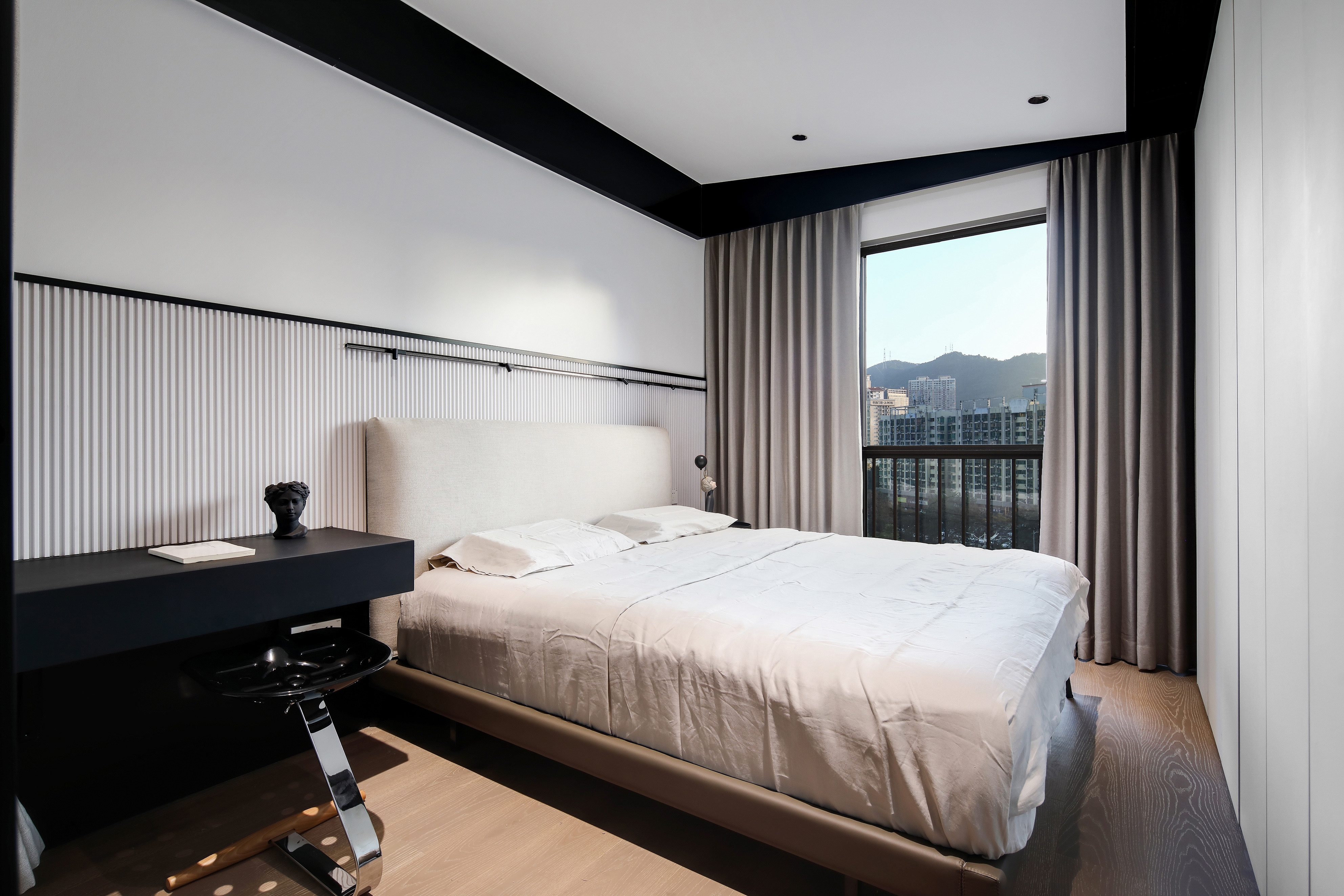 90后夫妻的75m2中性质感两室-17