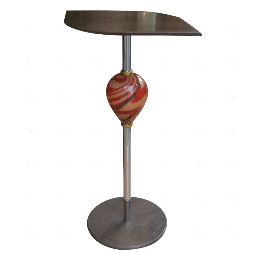 优雅玻璃长桌,打造站立晚餐新体验-0