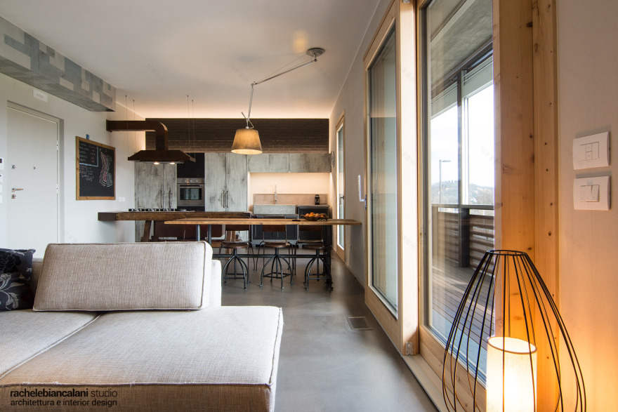 工业风 2.0 公寓 | 定制铁艺、原始砖墙、开放空间-15