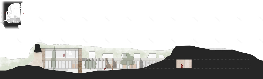 黑暗中的对话 · 罗马石矿遗址的室内设计-3