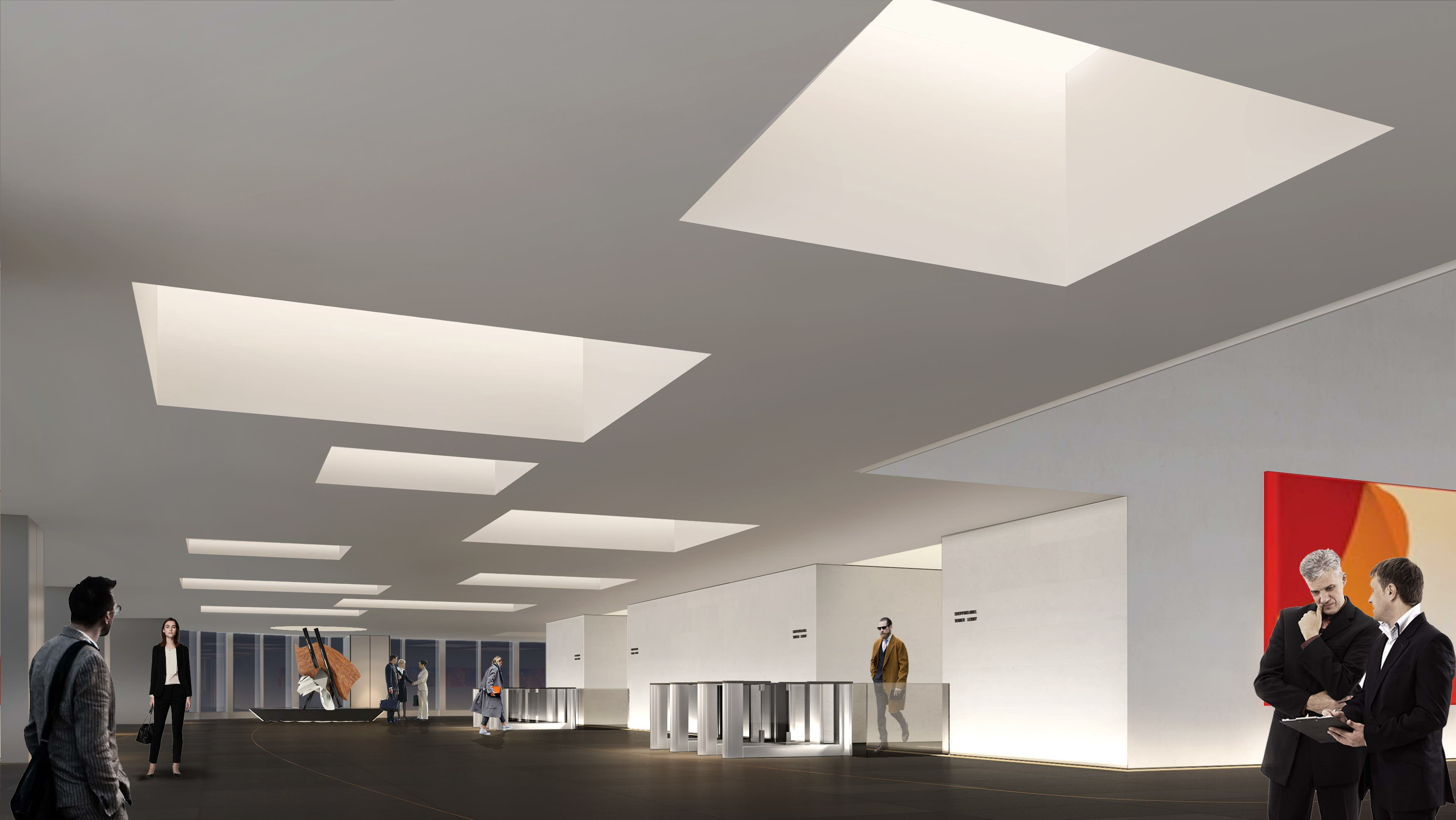 深圳前海金融中心T1&&31层大堂项目-2