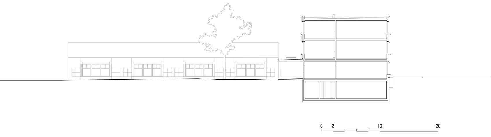 瑞士迈尼尔小学与幼儿园丨Mue Atelier d’architecture事务所-70