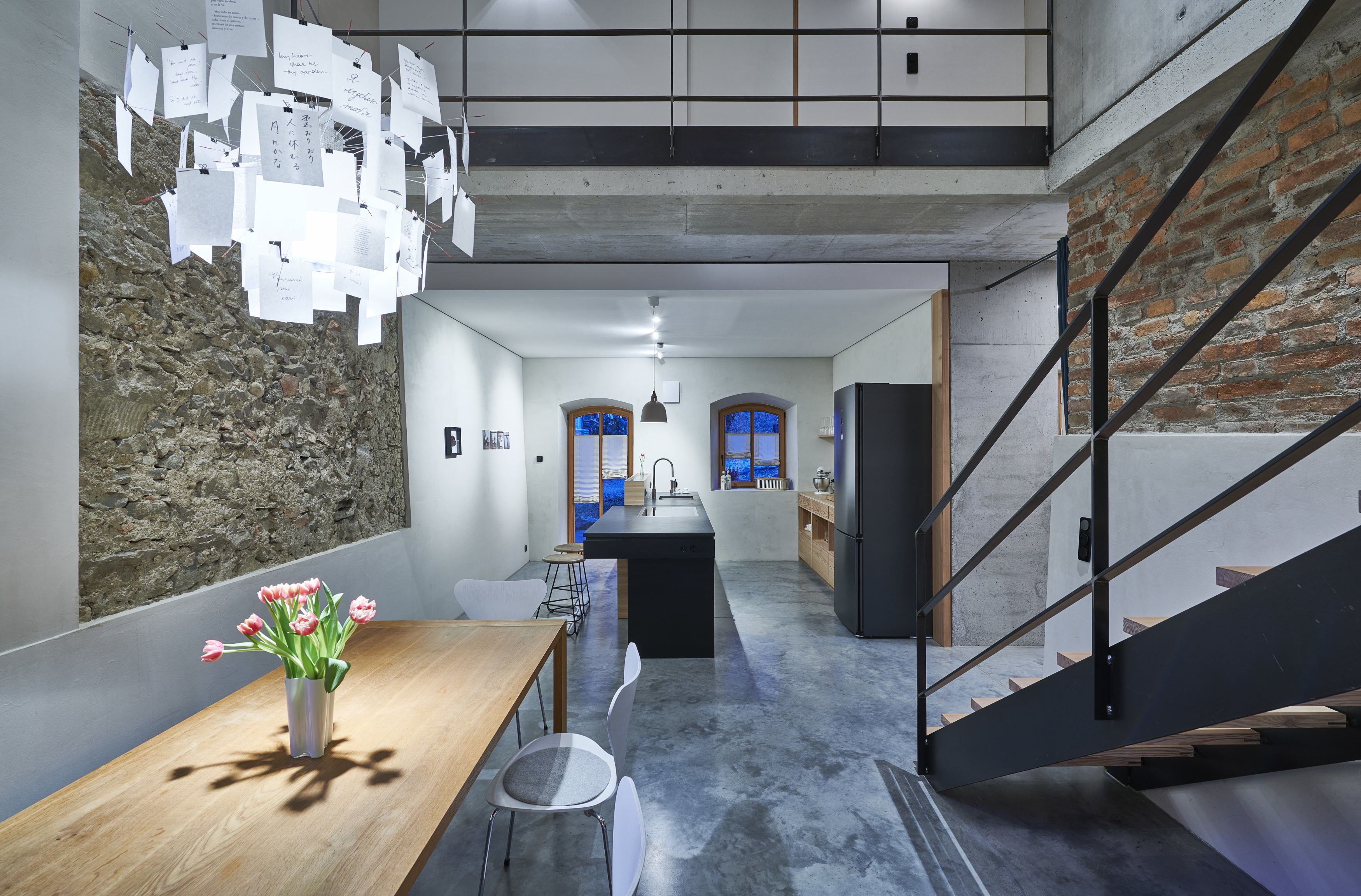 慕尼黑 19 世纪乡村粮仓公寓 conversion of a barn into an apartment by wimmer architects-11