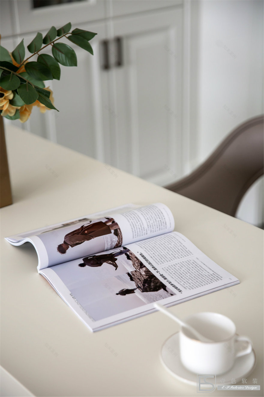 壹色软装 | 现代轻奢融入新中式,打造 350m2 中央美墅-26