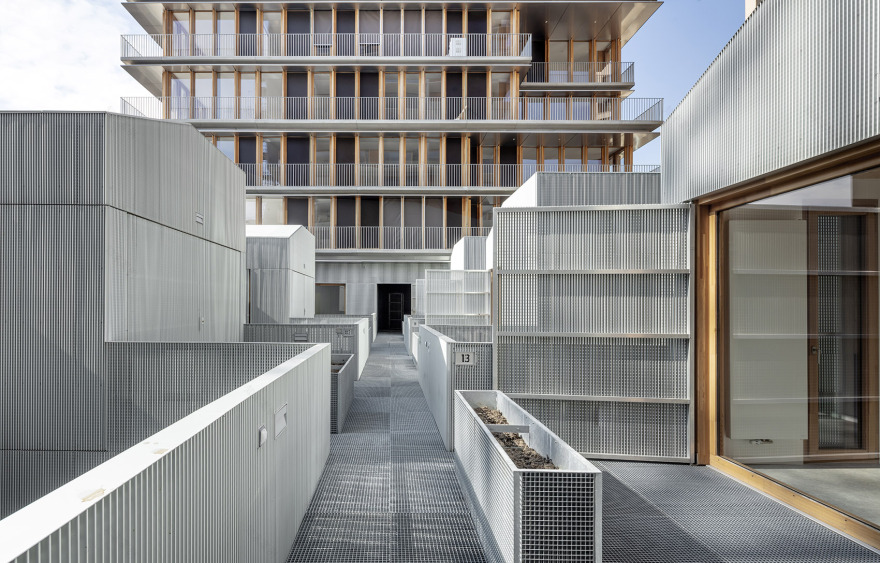 巴黎统一和谐低层区与高度多样高层区的住宅设计丨法国巴黎-20