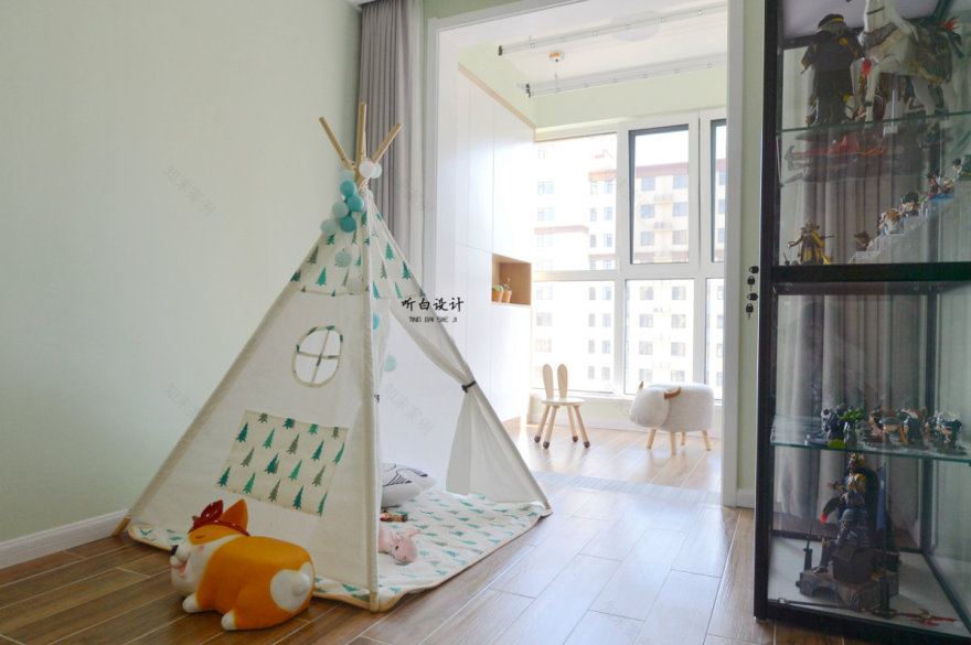 127 平日式混北欧婚房,储物充足、柯基空间足够-38