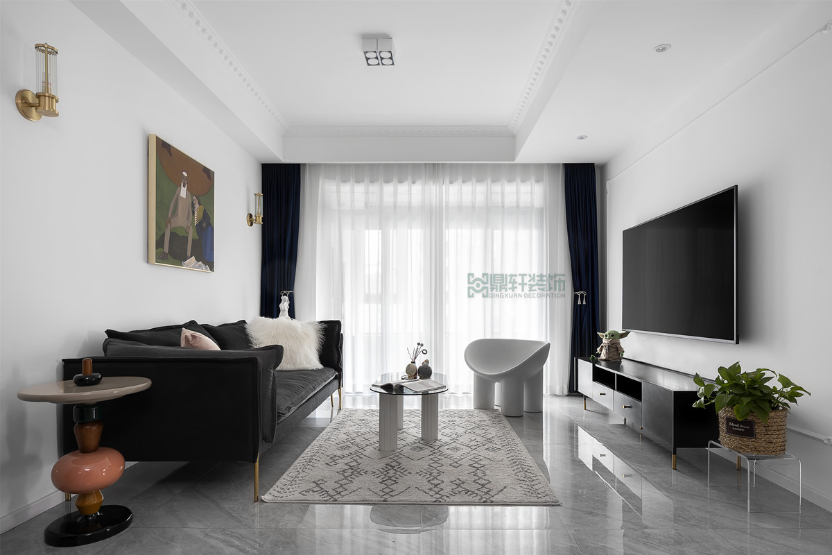 重庆鼎轩装饰 | “童话里”自由随性的家（融汇温泉城）-3