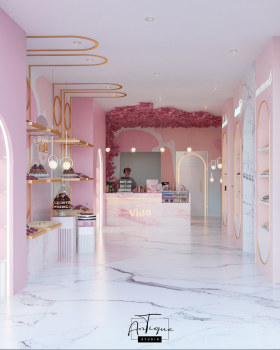 VIDA 巧克力甜品店设计丨ANTIQUE Studios