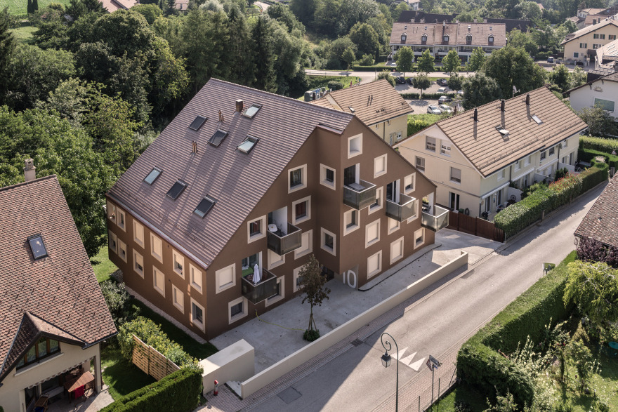 瑞士 Genolier 公寓建筑-13