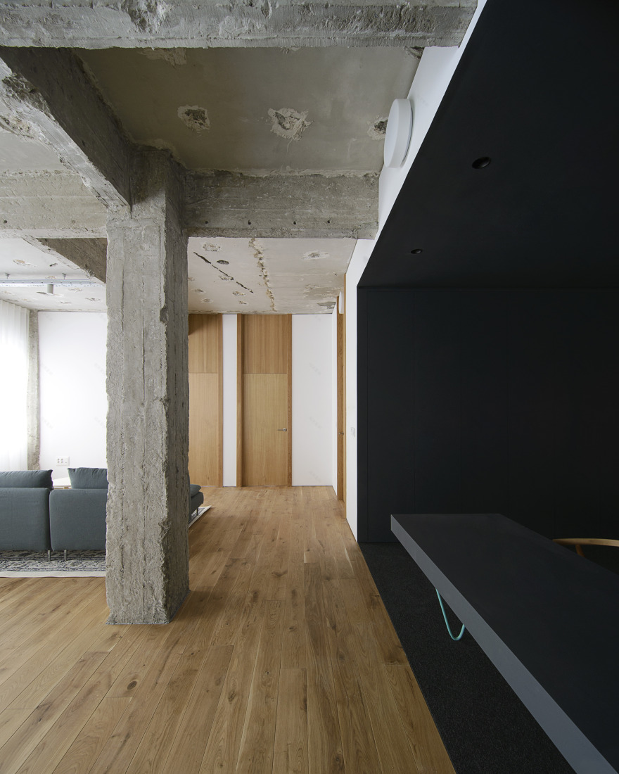 在毕尔巴鄂将一间办公室翻新成一个住所-5