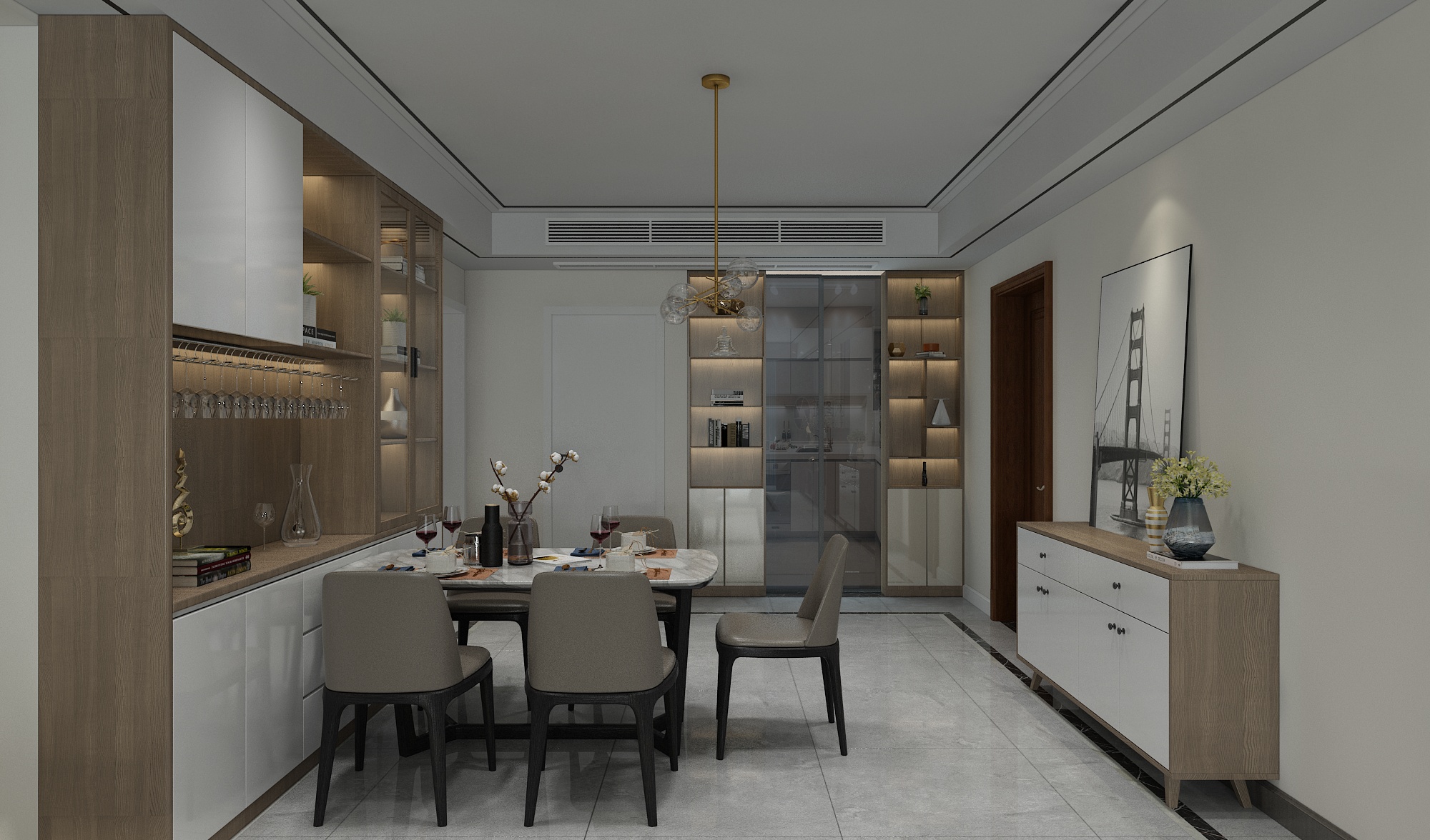 现代风格，偏简约，请各位指教-1