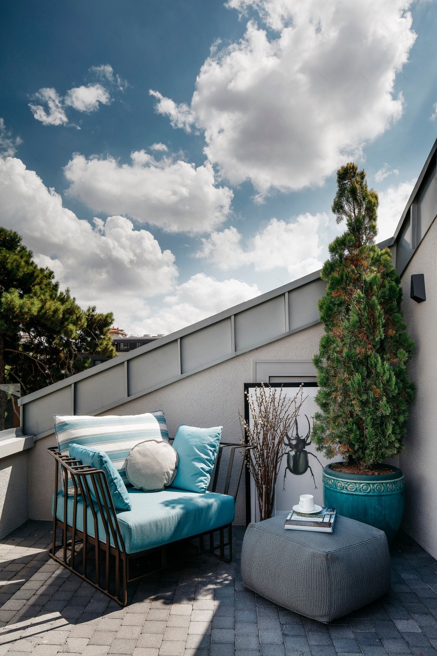 伊斯坦布尔现代简约公寓,定制设计打造舒适空间-34