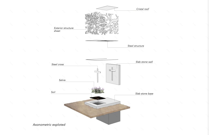 墨西哥 Paracho 墓园设计-21