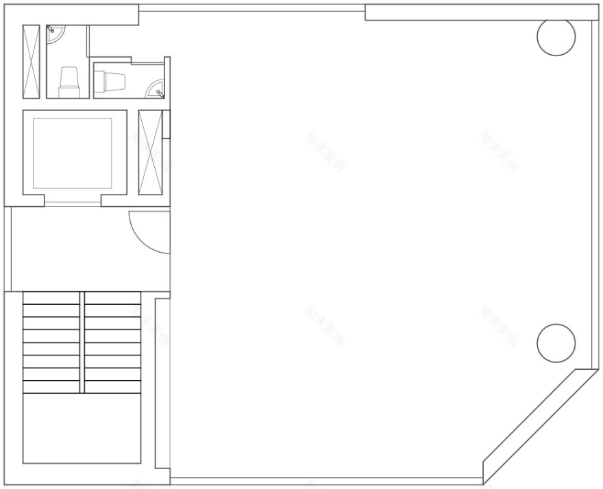 颠倒的帕特玛公寓丨L’EAU design-33