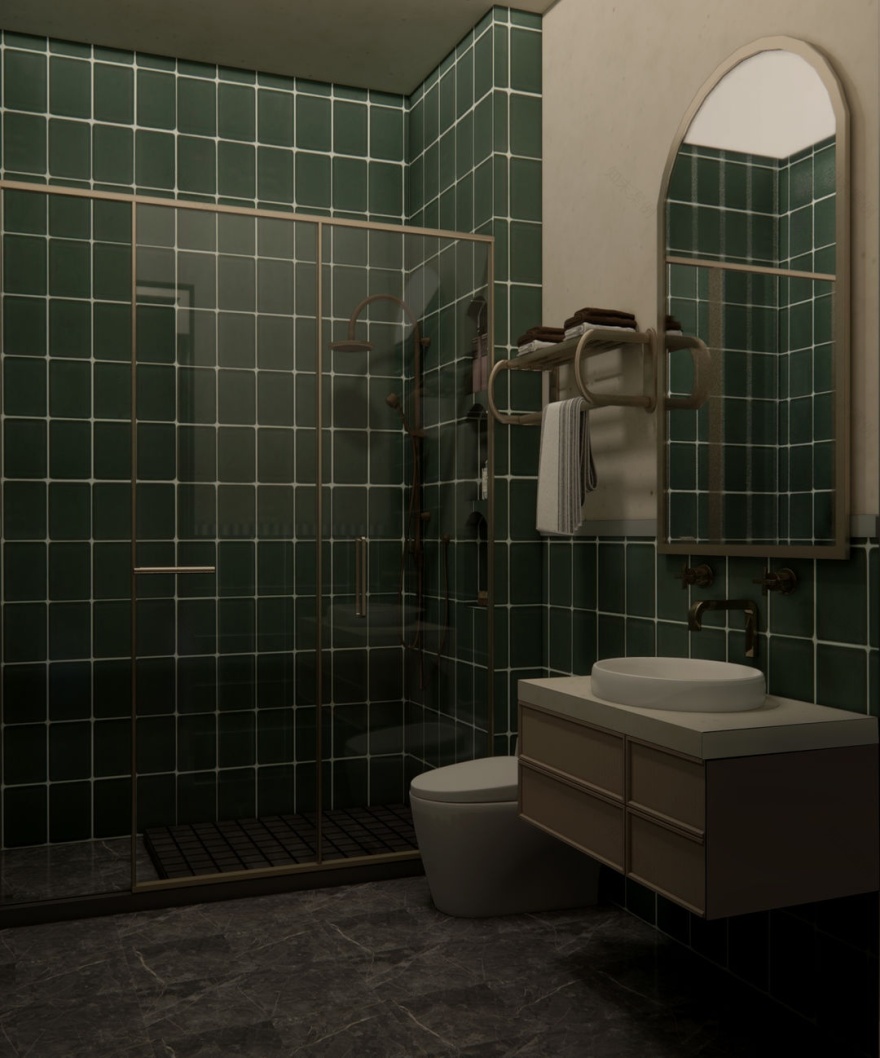 沙漠中的绿洲 鸣沙山月牙泉室内设计-27