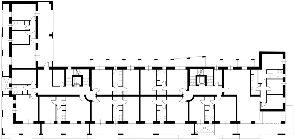Casa Tersicore公寓楼，米兰/金属框架包围经典的米兰风格-41