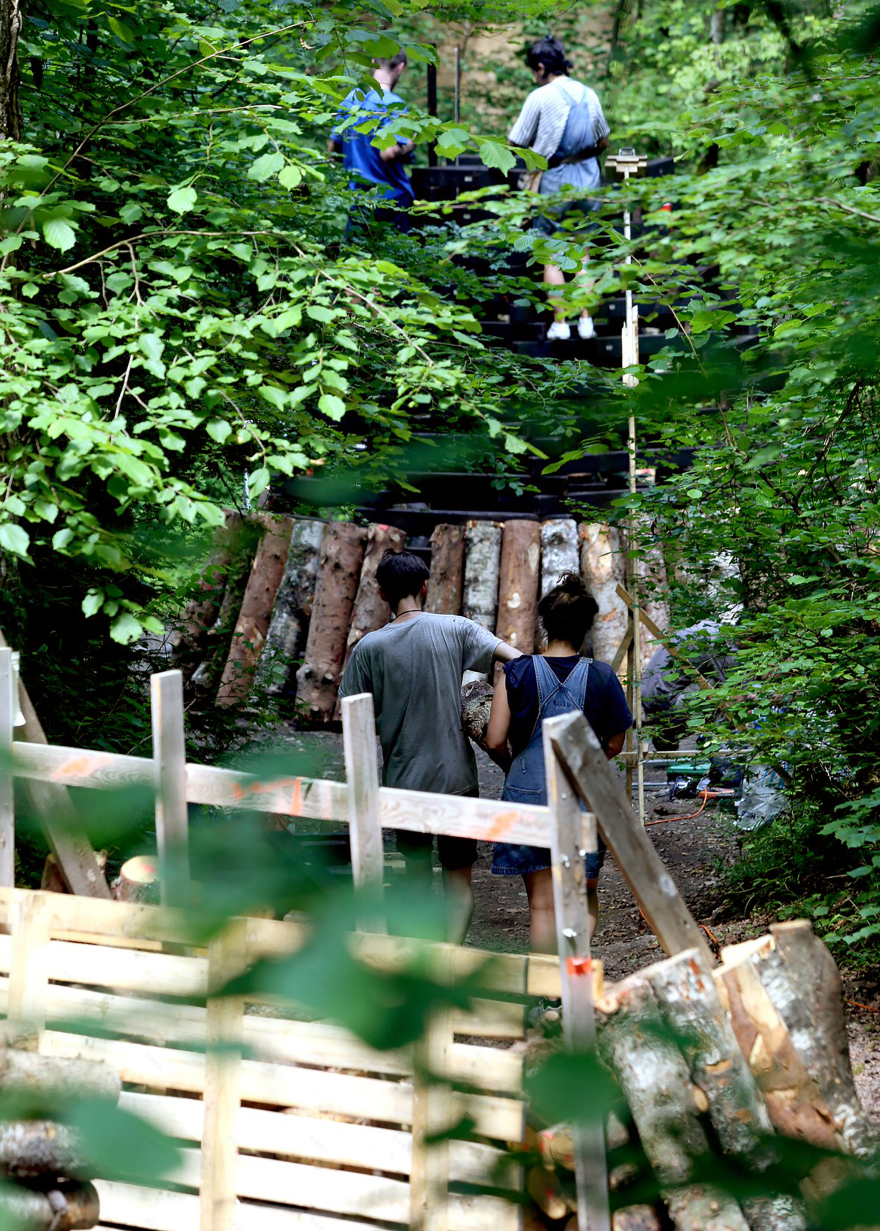 法国湖畔木构建筑· La Charbonnière-14