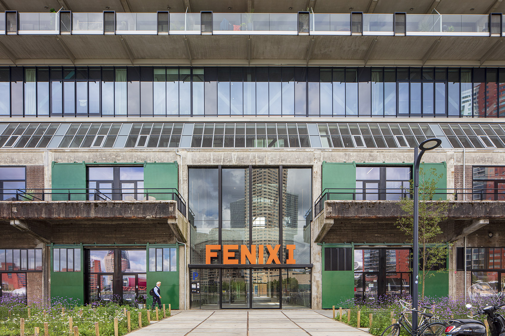 Fenix I 综合体，鹿特丹/码头仓库变身城市地标-23