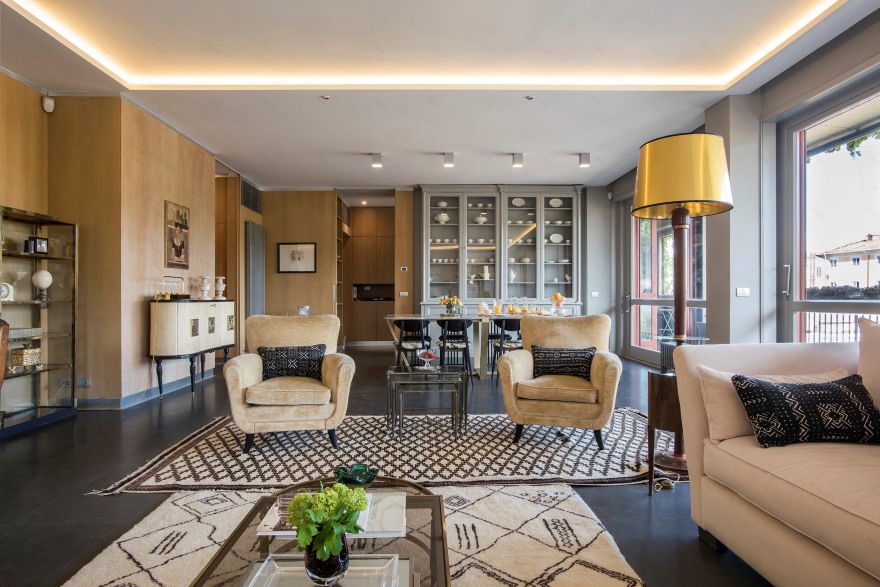 鸟语绿意中的宁静空间——罗马 Gianicolo 与 Trastevere 间 Oasi 公寓设计-9