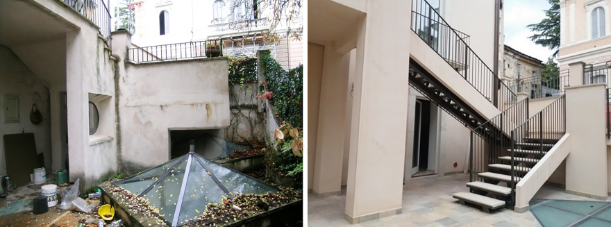 恢复与更新 | 意大利小宫殿的抗震修复与空间重塑-15