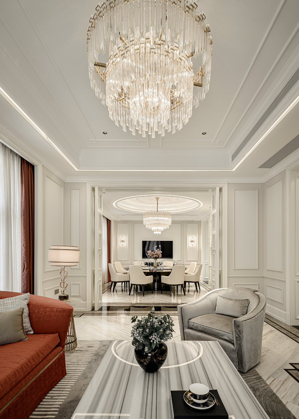 郑陈顺丨翔辉花园别墅 | 品川别墅设计-11