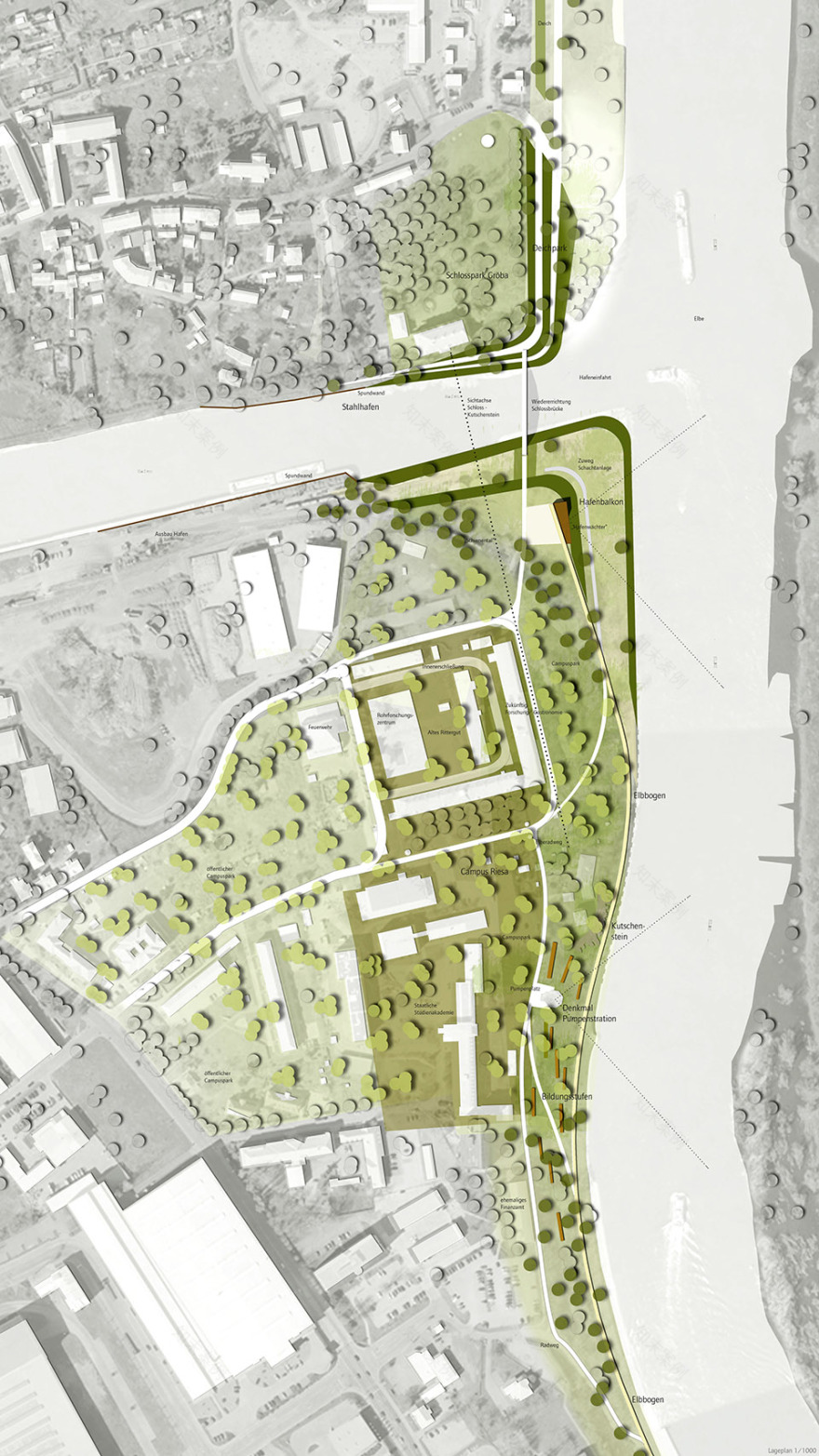 里萨易北河畔公园丨德国丨德国雷瓦德景观建筑事务所-46