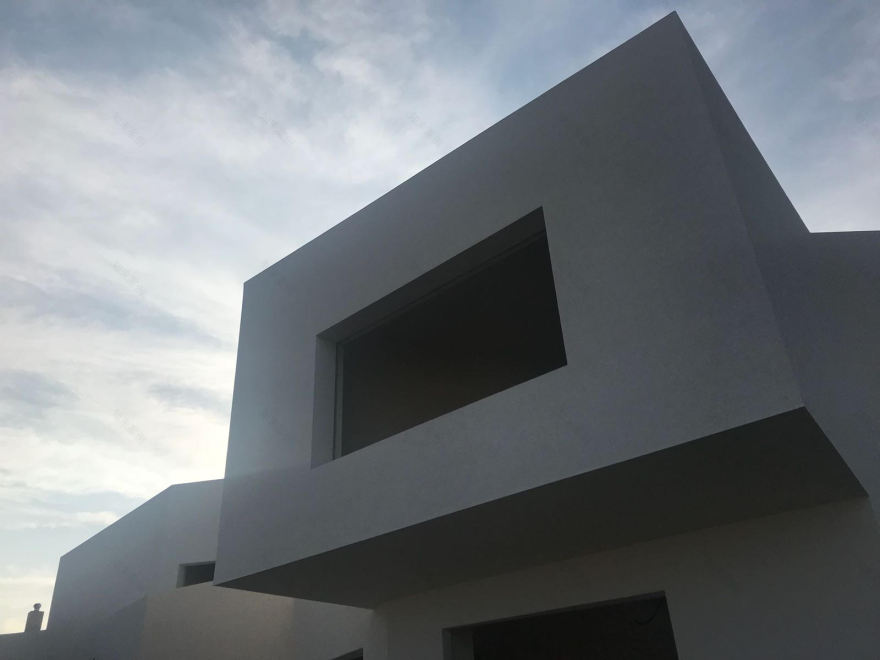 线性白建筑 | 家庭住宅的简约之美-8