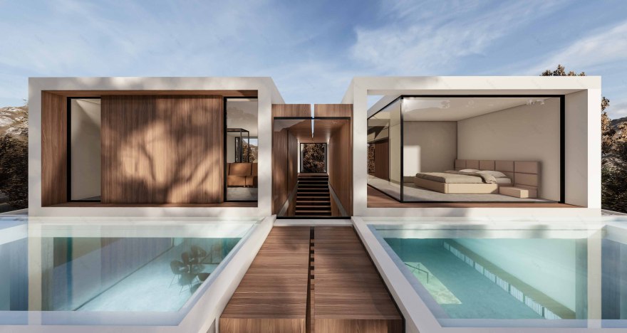 "实现环保与艺术共存的 Beton brut house"-7