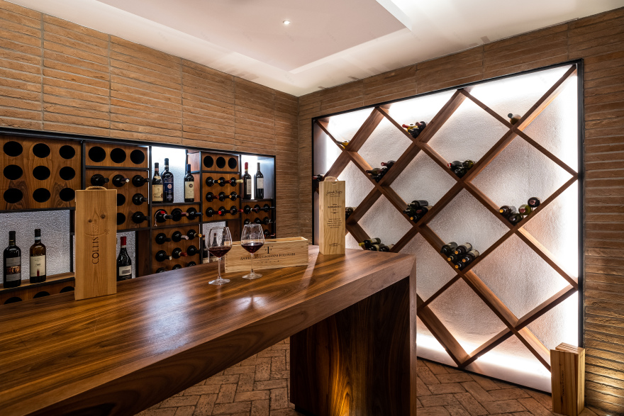 私人别墅里的特色酒窖设计-8