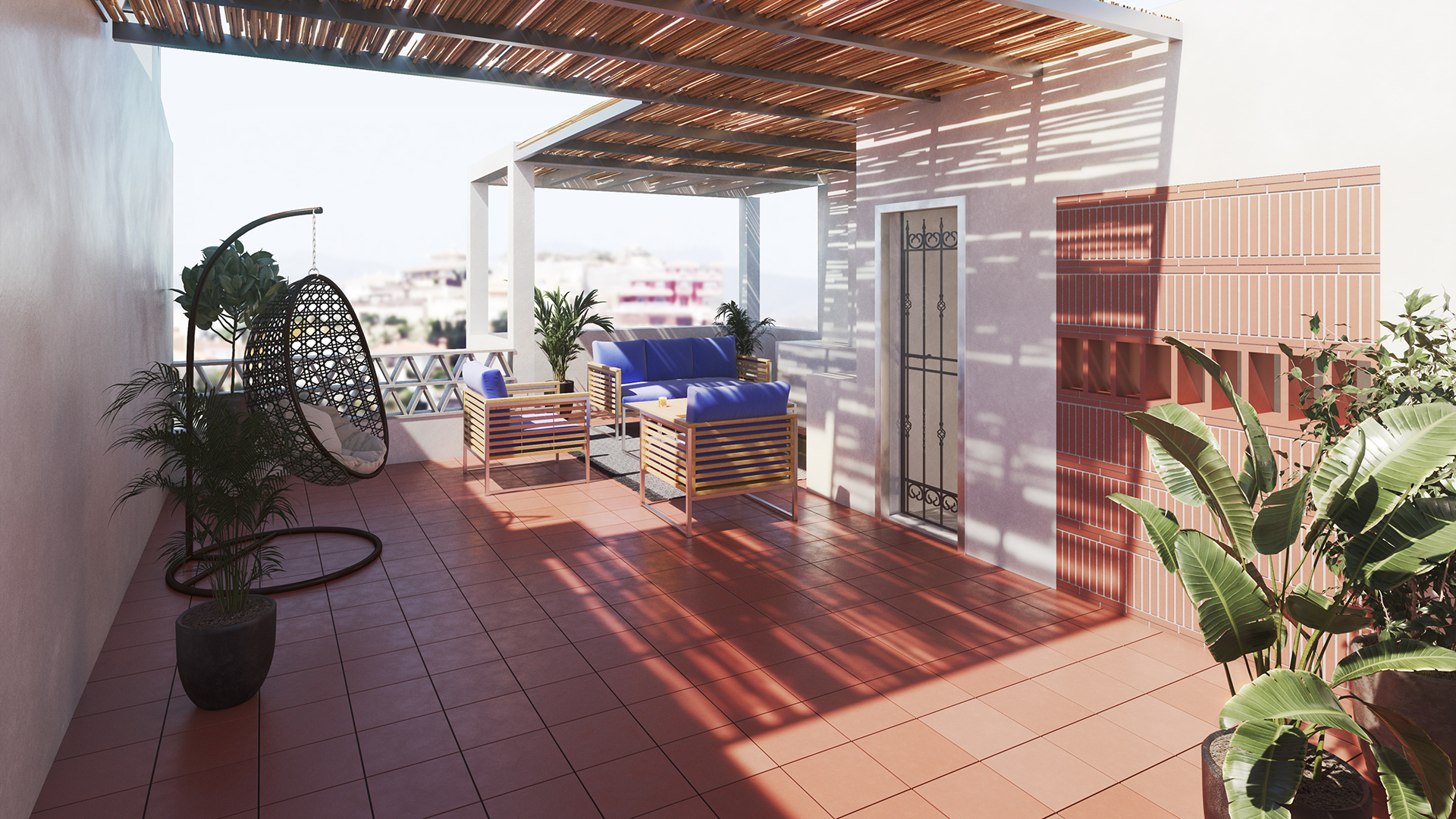 地中海风格的海景公寓改造-9