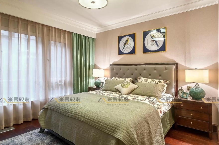 米夏软装打造优雅美式家居,温暖一家人的异国生活-52