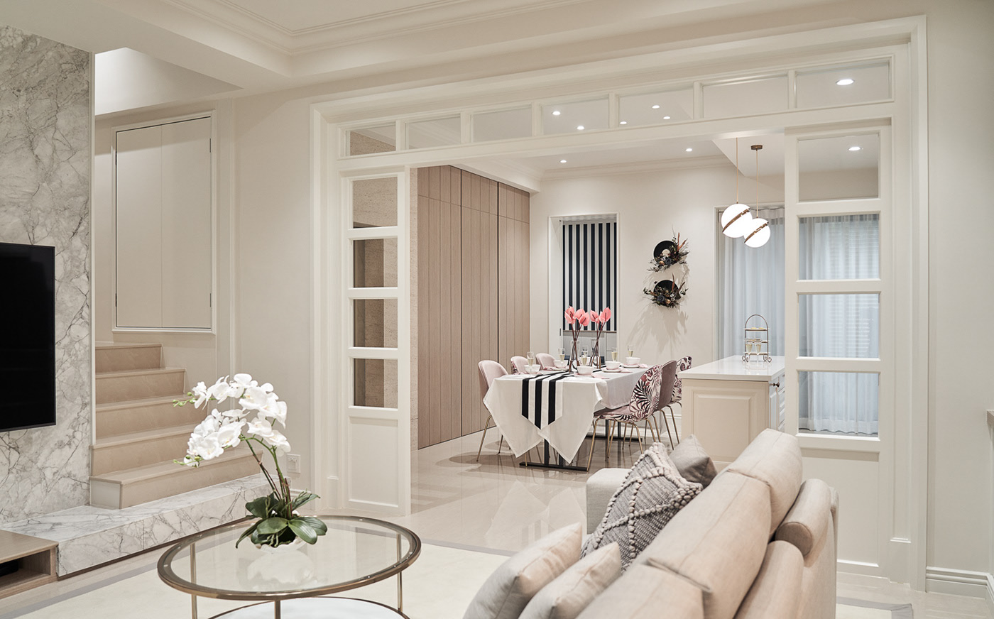 咖啡佛系复式楼-森博设计 Blanc Concept-3