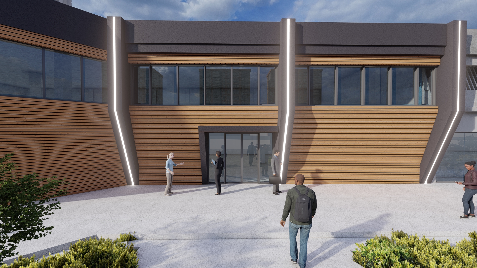 1978 年建筑翻新，打造商业适用的立面设计-28