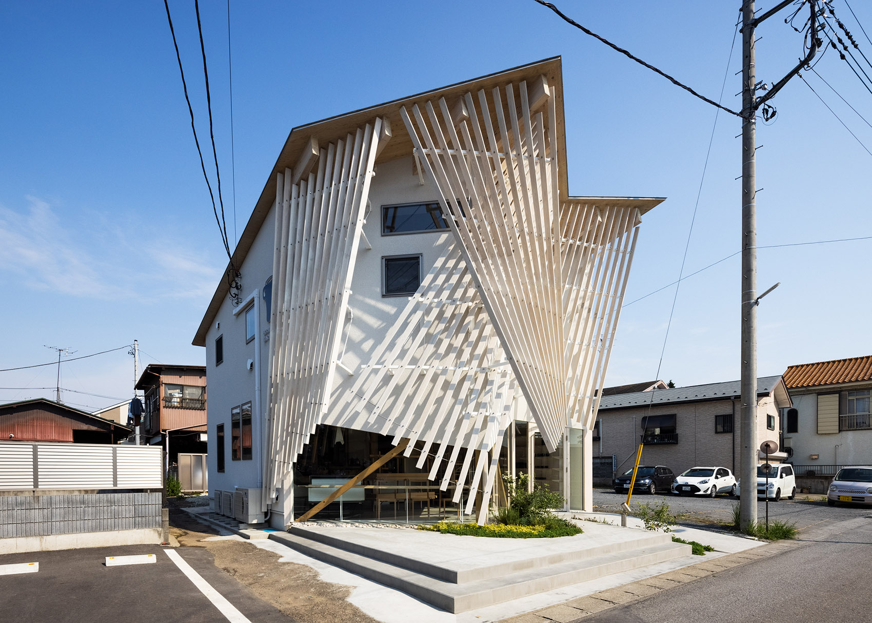 境町S品牌咖啡店，茨城县/当地经济与“以人为本”的城市设计的结合-3