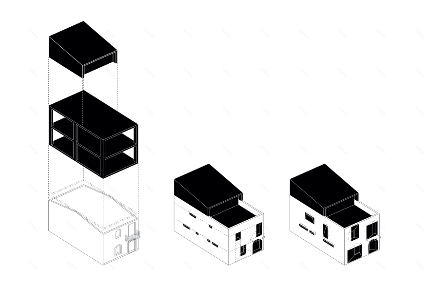 石材切割的现代别墅,光影对话的故事-10